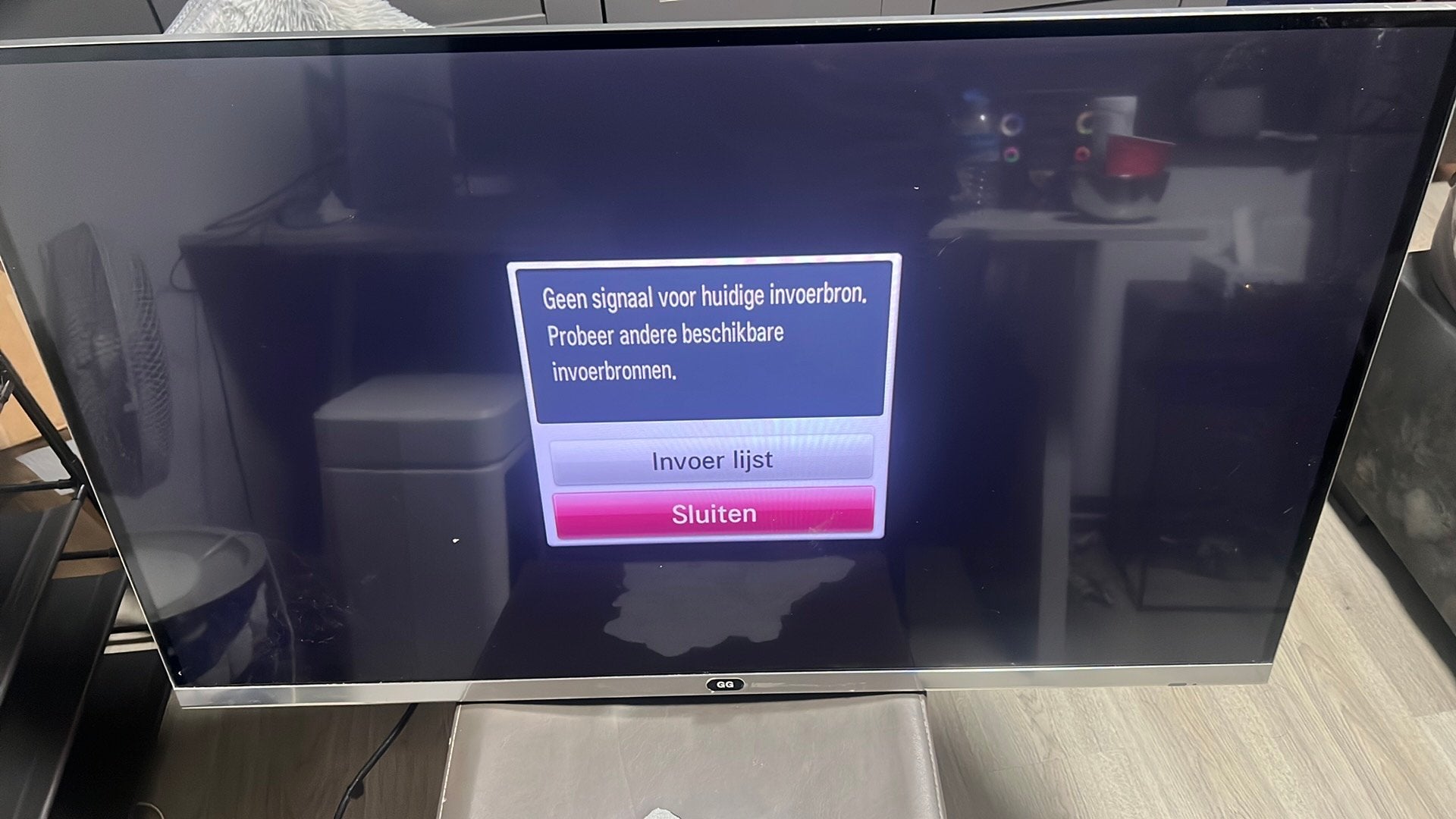 Lg tv snel weg 42inch, Ophalen, 50 Hz, Zo goed als nieuw, 100 cm of meer