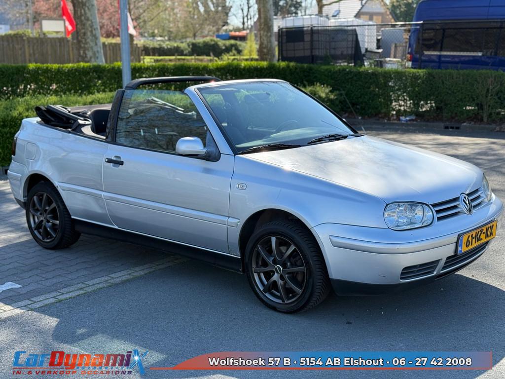 Volkswagen Golf Cabriolet 2.0 Trendline | Nieuwe APK | Rijd, Auto's, Gebruikt, 4 cilinders, 4 stoelen, 116 pk