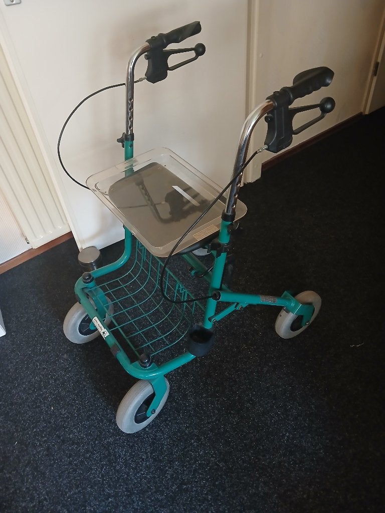 Rollator, Ophalen, Gebruikt
