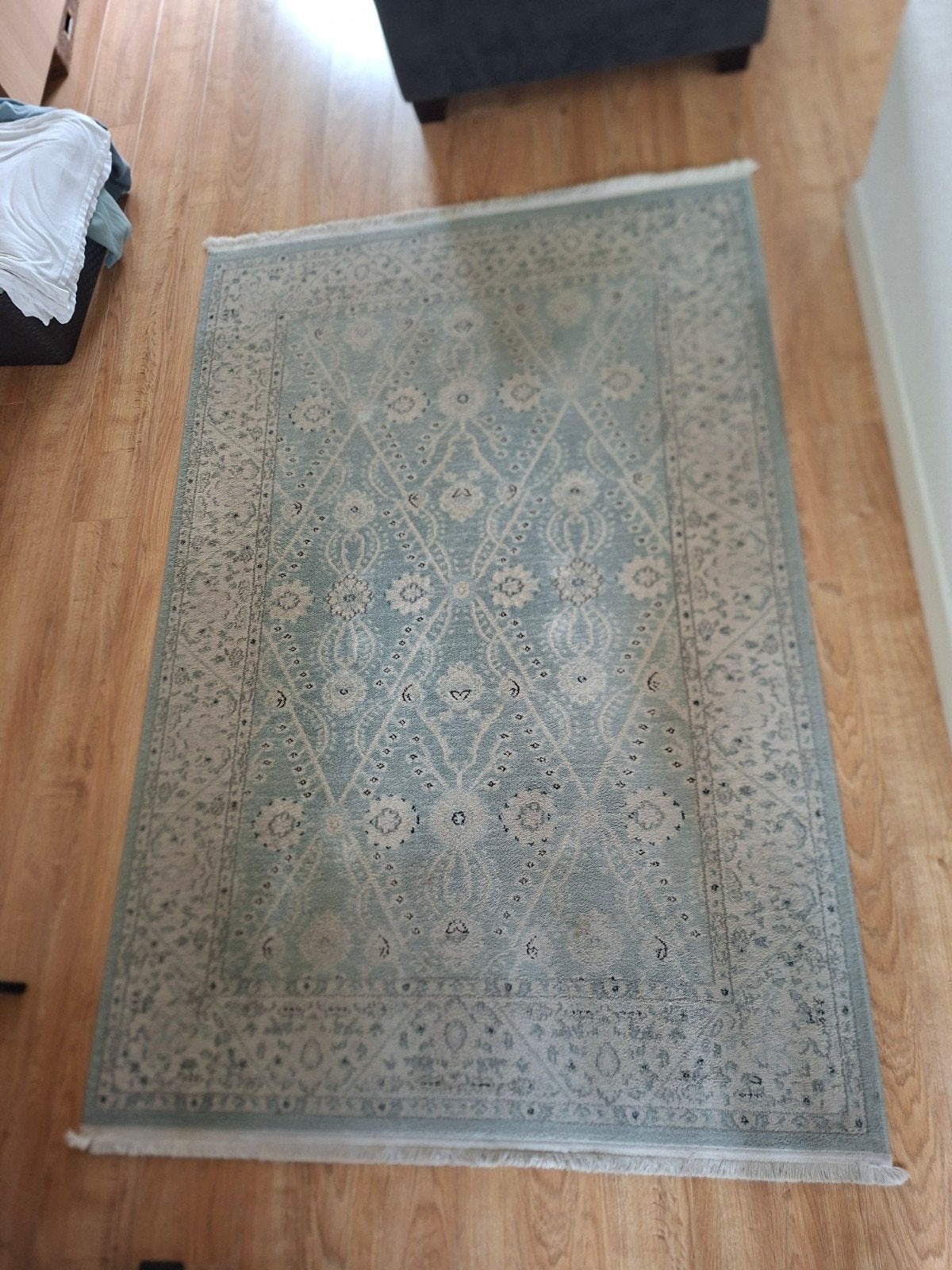 Vloerkleed 140x200 cm Ziegler Madison, Ophalen, Gebruikt, Groen, 150 tot 200 cm