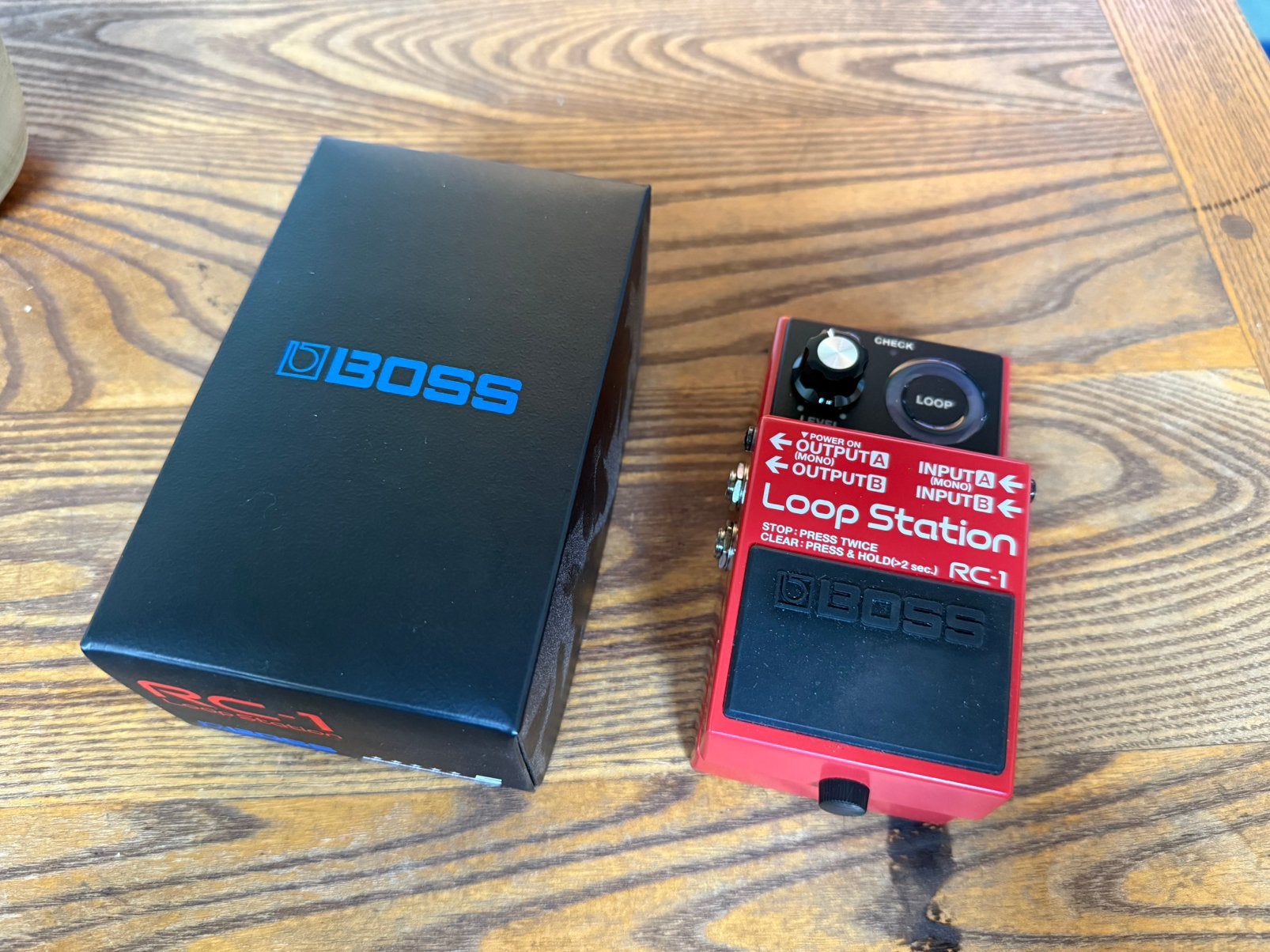 Boss Loop Station RC-1, Muziek en Instrumenten, Effecten, Ophalen, Zo goed als nieuw