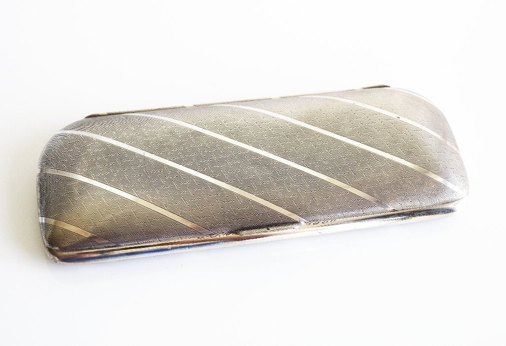 Zilveren brillendoos, Antiek en Kunst, Ophalen of Verzenden, Zilver