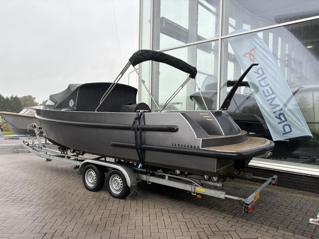 Van Vossen 700 Tender + Suzuki 60pk, Overige merken, Tender, Gebruikt, 2 m
