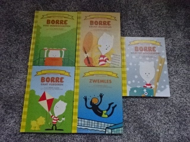 Borre boekjes / 5 stuks / voor groep 3, Boeken, Kinderboeken | Jeugd | onder 10 jaar, Ophalen of Verzenden, Nieuw, Fictie algemeen