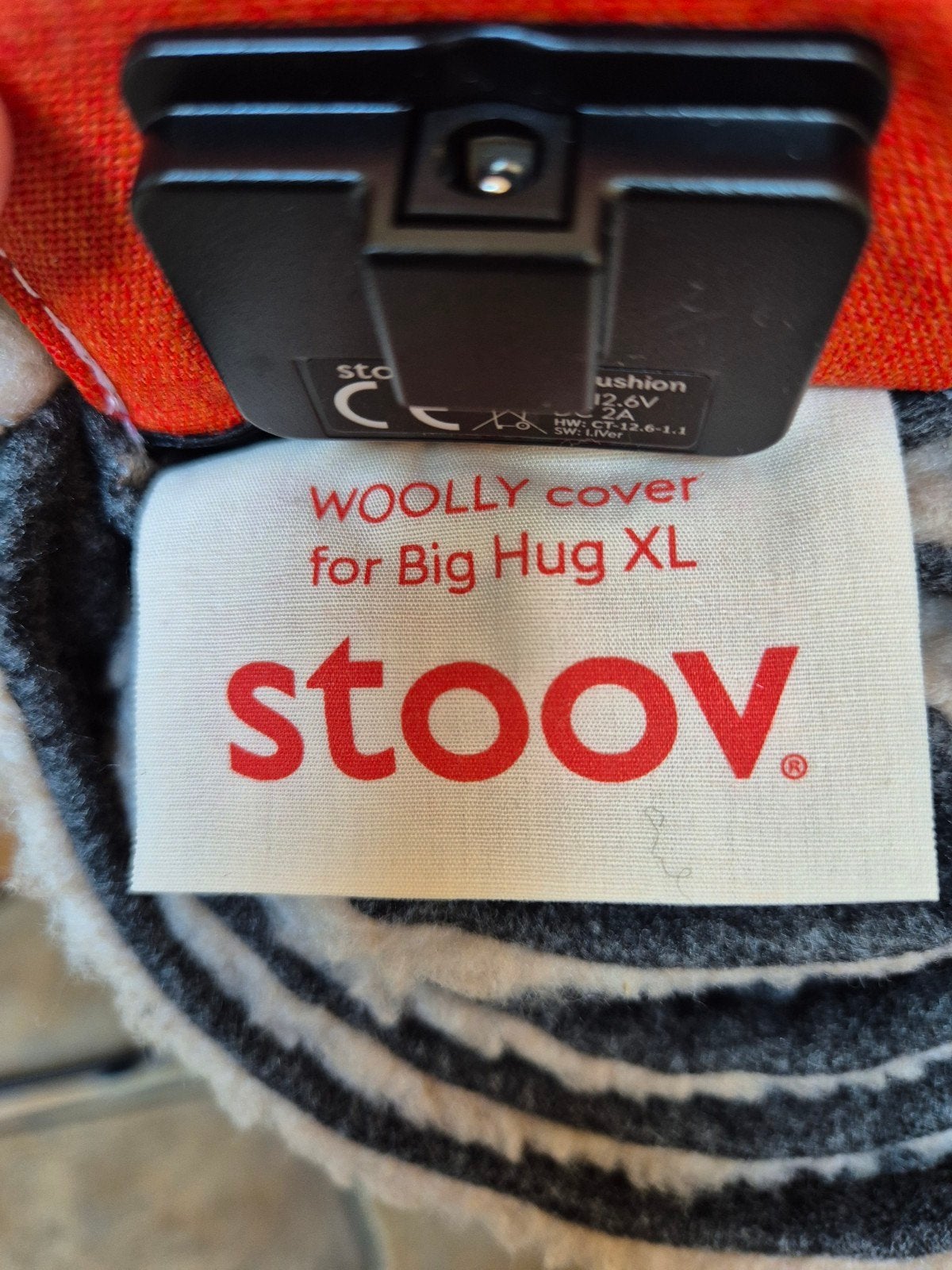 Stoov Big Hug XL Woolly - Beige - 12V, Ophalen of Verzenden, Nieuw, Beige, Textiel