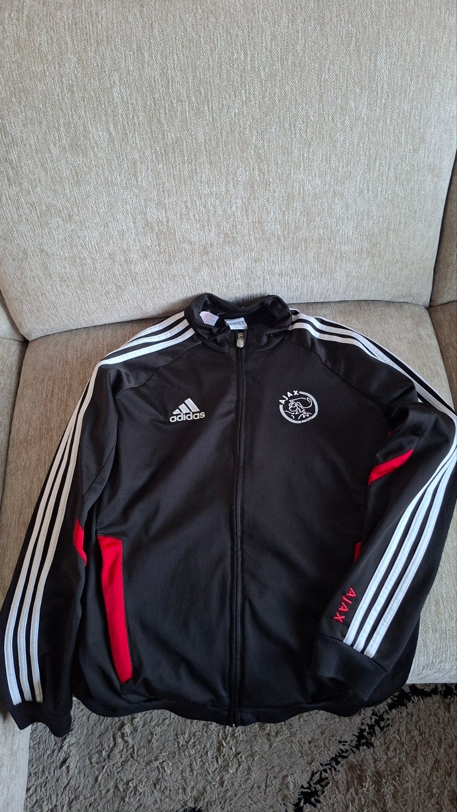 Adidas Ajax trainingsjack maat 176, Ophalen, Adidas