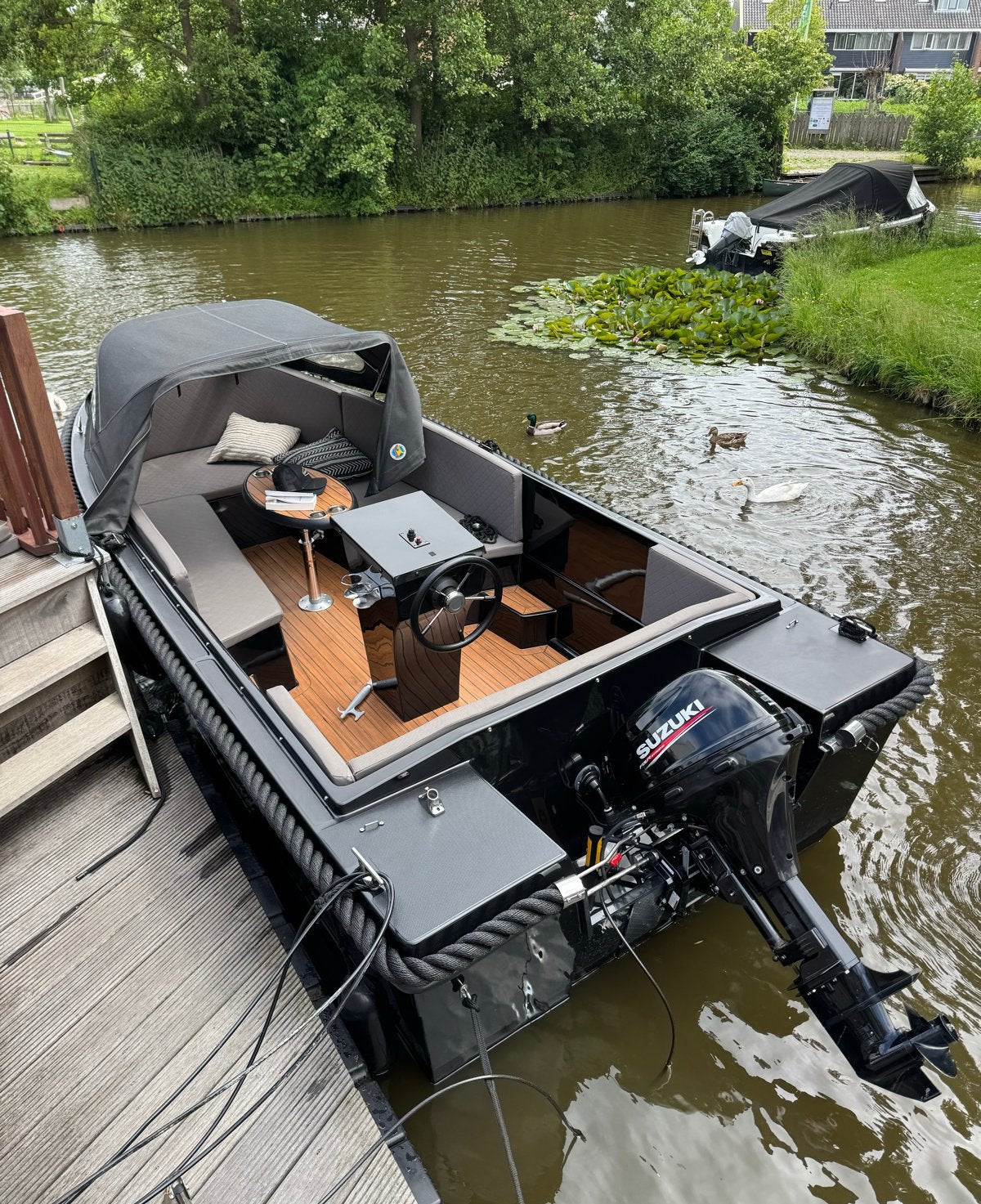 Admiral 485 Lounge XXL met 15 pk Suzuki en trailer, 15 pk, 5 m, 2.00 meter, Ophalen of Verzenden
