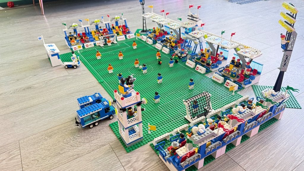 LEGO 1998 WK Voetbalstadion Shell compleet, Ophalen, Gebruikt, Overige thema's, Lego