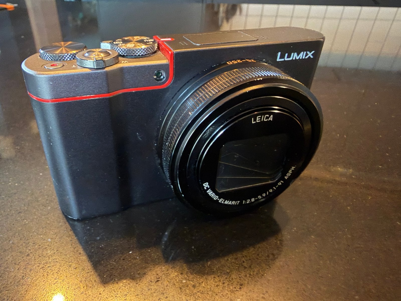 Panasonic Lumix DMC-TZ100 - Defect voor onderdelen, Ophalen of Verzenden, Niet werkend, Compactcamera, Panasonic