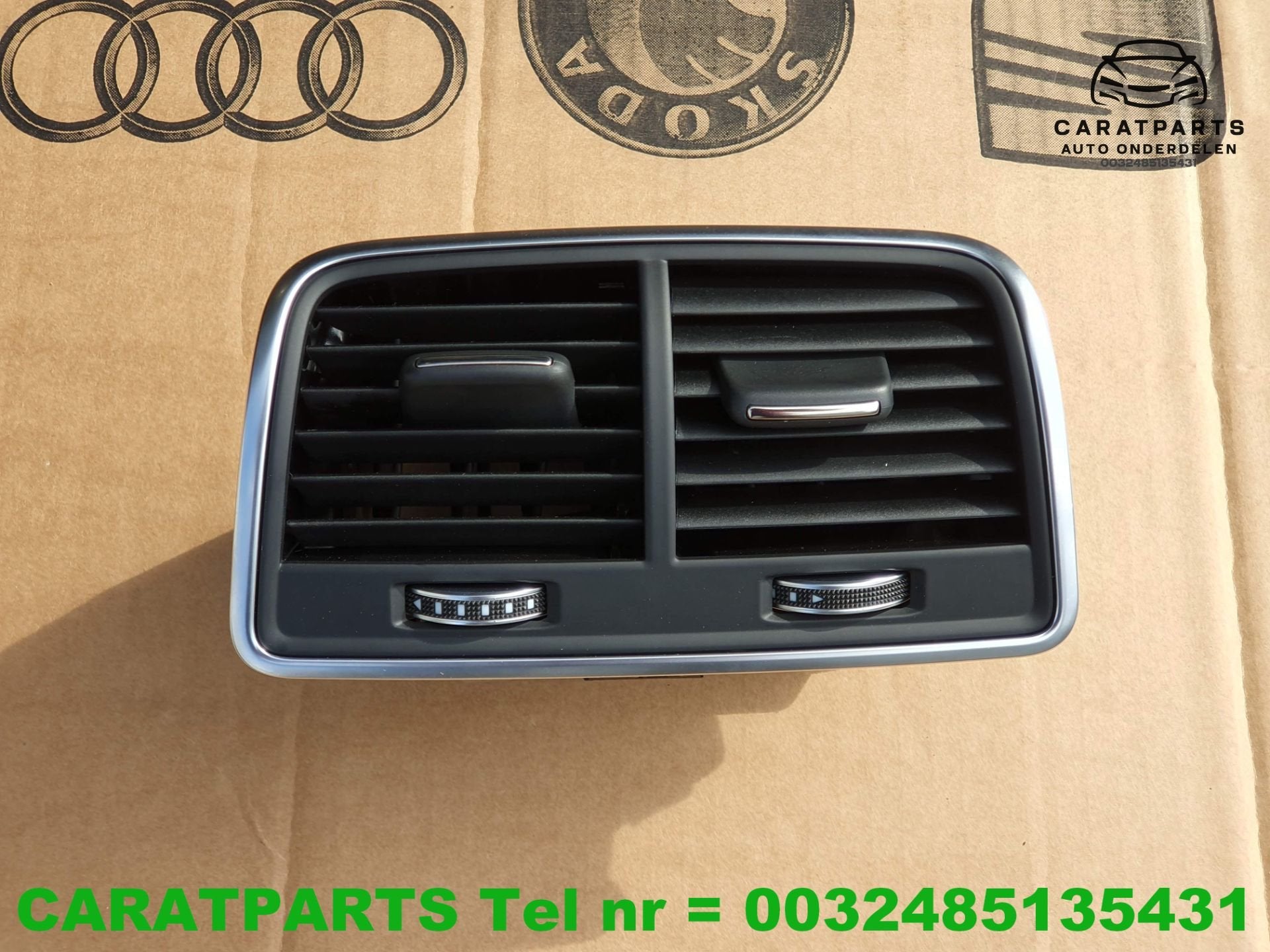 4G0819203 A6 ventilatierooster A6 luchtrooster achter A6, Gebruikt, AUDI AG, Auto-Union-Strasse 1
85045  Ingolstadt, DE, Kundenbetreuung@audi.de