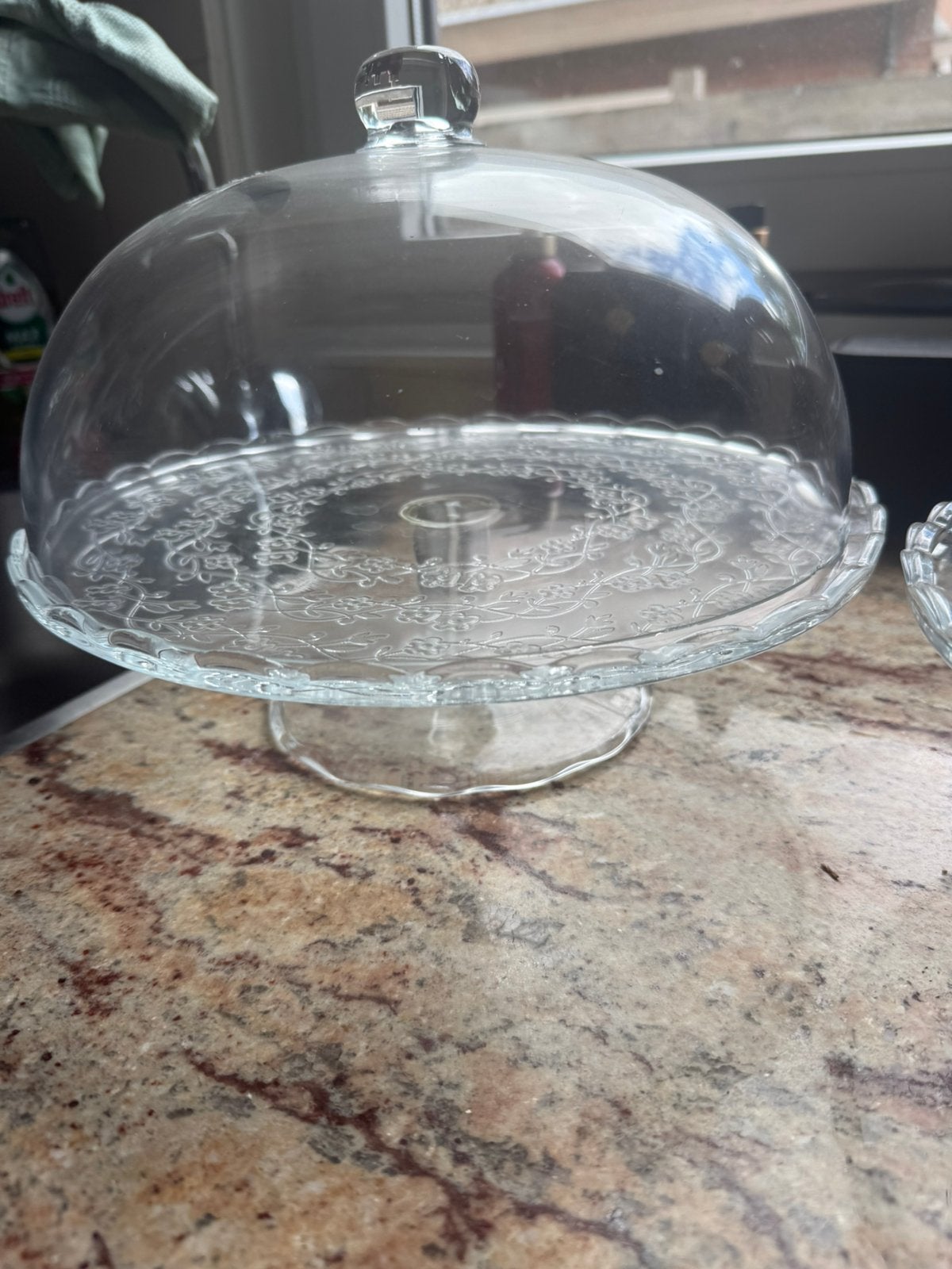 Taart plateau, Ophalen, Zo goed als nieuw, Glas, Overige stijlen