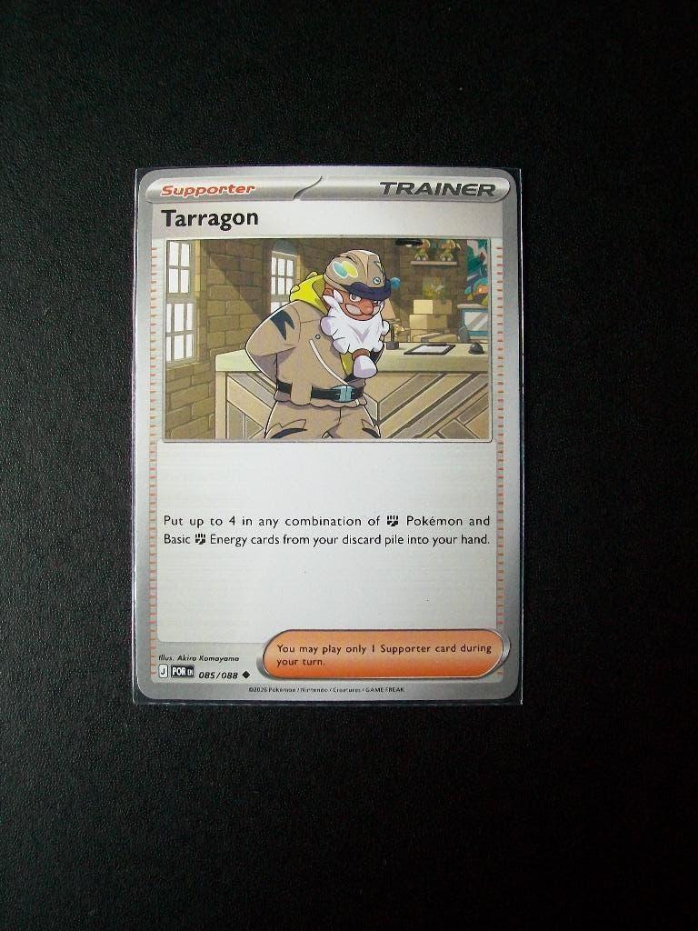 9520. Nieuwe Pokemon Kaart Trainer TARRAGON (085/088), Verzenden, Nieuw, Losse kaart