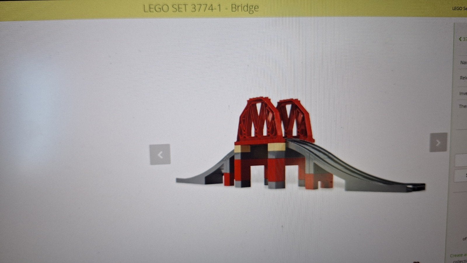 Lego Duplo Brug Set 3774 - Compleet, Ophalen of Verzenden