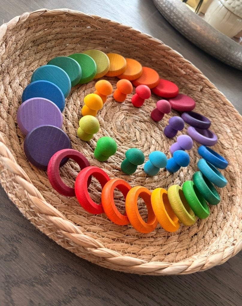 Grapat regenboog mandela 36 stukken, Ophalen of Verzenden, Nieuw