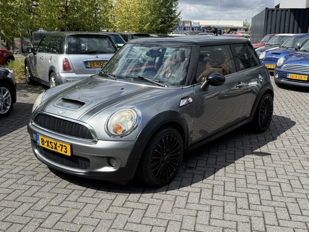 MINI 3-deurs 1.6 Cooper S Chili (bj 2007, automaat), Auto's, Gebruikt, 4 cilinders, 4 stoelen, Leder