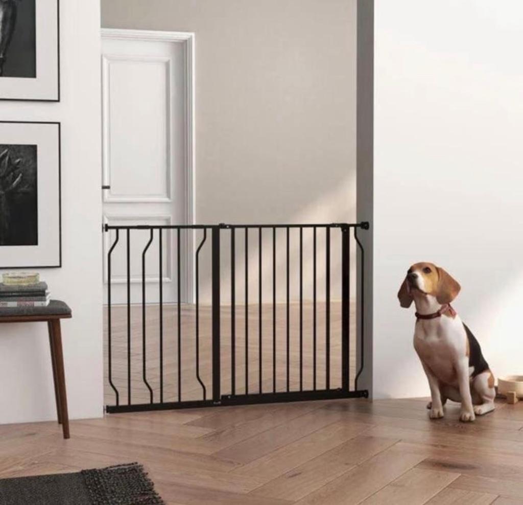 Verstelbaar Veiligheidshekje voor Honden/Baby's (75-115cm), F, G, Nieuw, 100 tot 115 cm