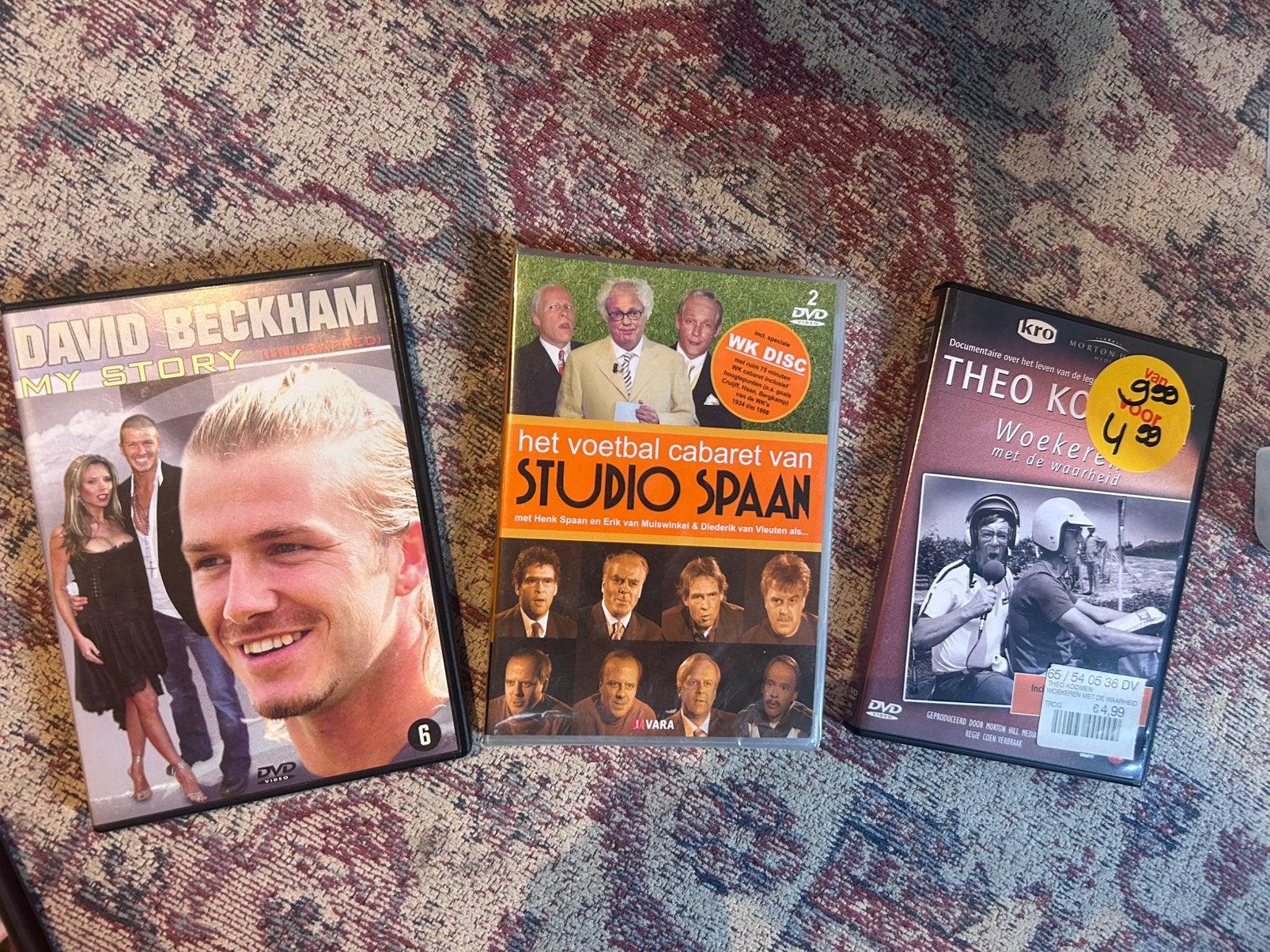 David Beckham story Studio Spaan Theo Koomen, Maat XL, Ophalen of Verzenden, Zo goed als nieuw, Shirt