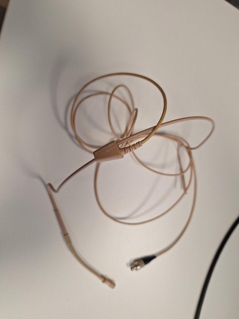 Sennheiser HS 2-1 headset te koop, Ophalen, Sennheiser, Zo goed als nieuw, Microfoon