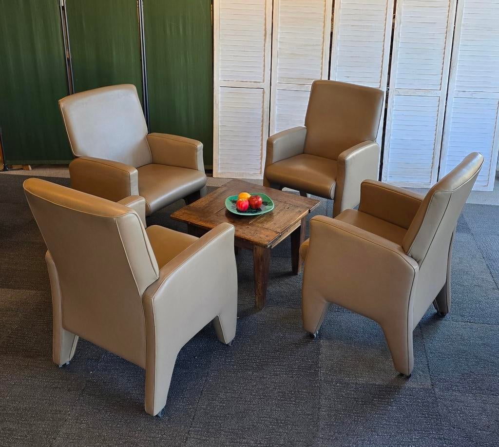 💥-%💥 Eetkamerstoelen verrijdbare stoelen wielen fauteuils, Ophalen, Gebruikt, Nvt, Nvt