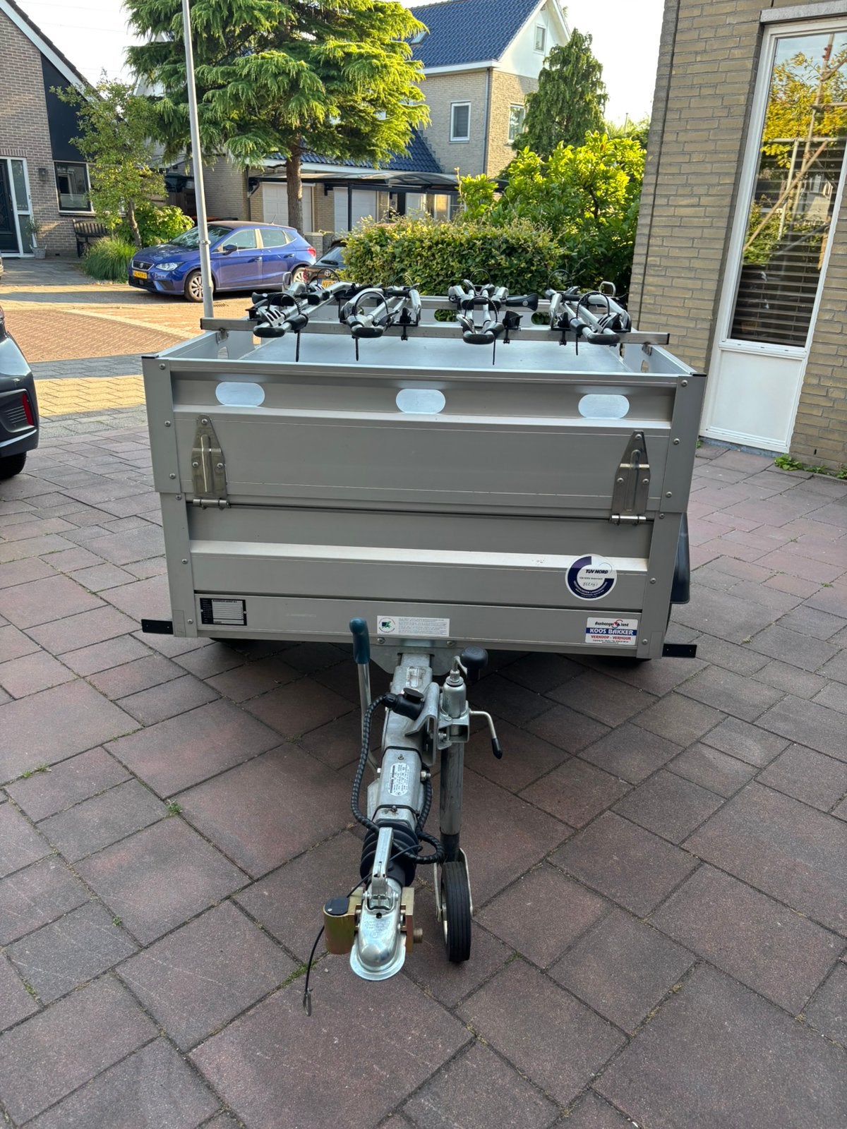 Hapert Basic L cover gebruikt als bagagewagen, Auto diversen, Aanhangers en Bagagewagens, Ophalen, Zo goed als nieuw