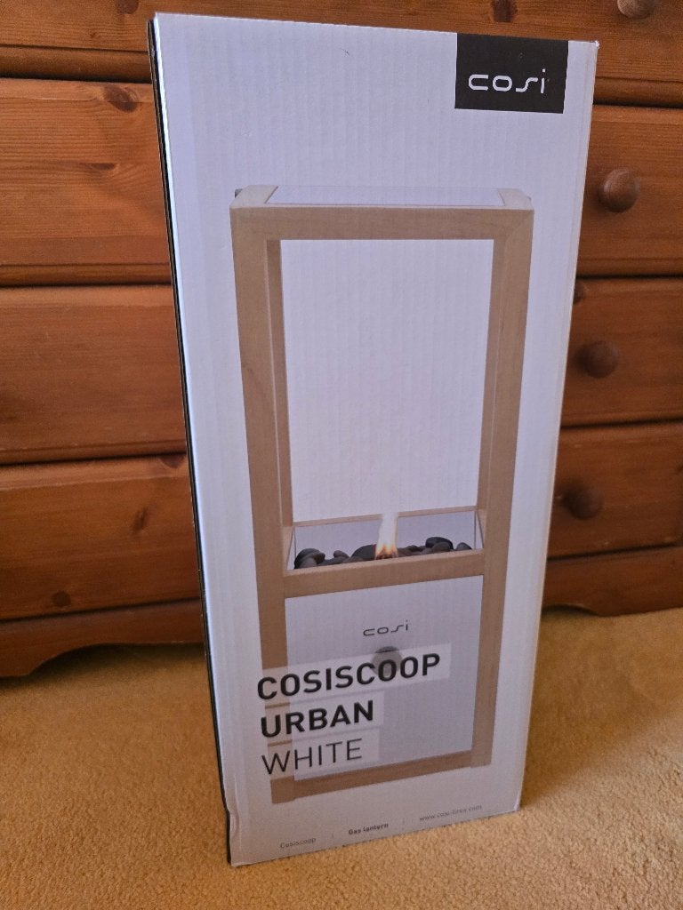 Gaslantaarn Cosiscoop wit, Tuin en Terras, Ophalen of Verzenden, Nieuw