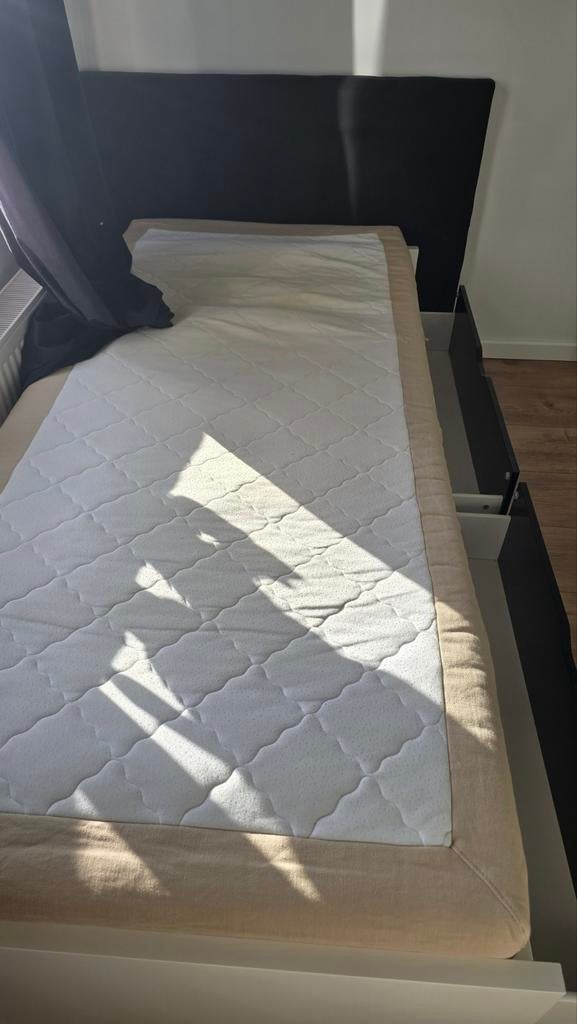 Bed for 1 person, Ophalen, Zo goed als nieuw, Eenpersoons, 90 cm