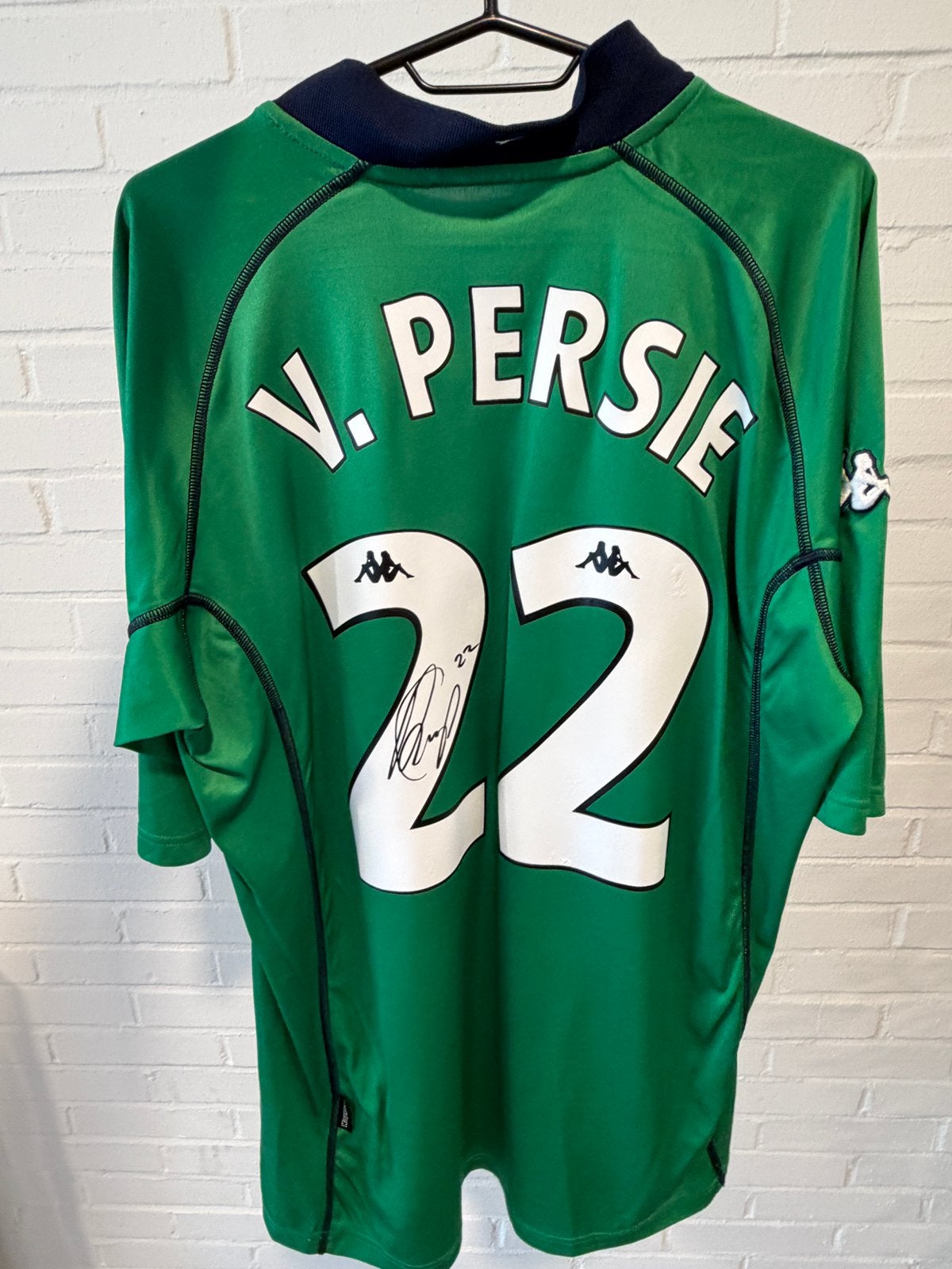 Van Persie - Feyenoord Uitshirt 2002-2003 (gesigneerd), Verzenden, Zo goed als nieuw, Feyenoord, Shirt
