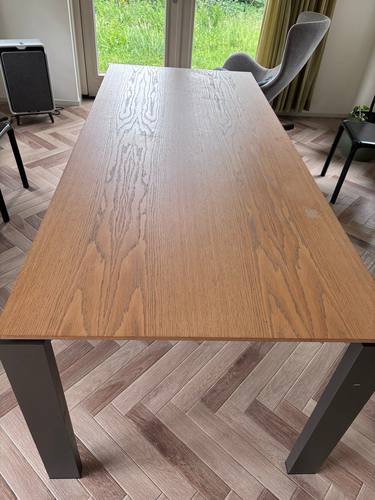 Pastoe Eikenhouten Uitschuifbare Eettafel (210+60x90cm), Huis en Inrichting, Tafels | Eettafels, Ophalen, Gebruikt, Eikenhout