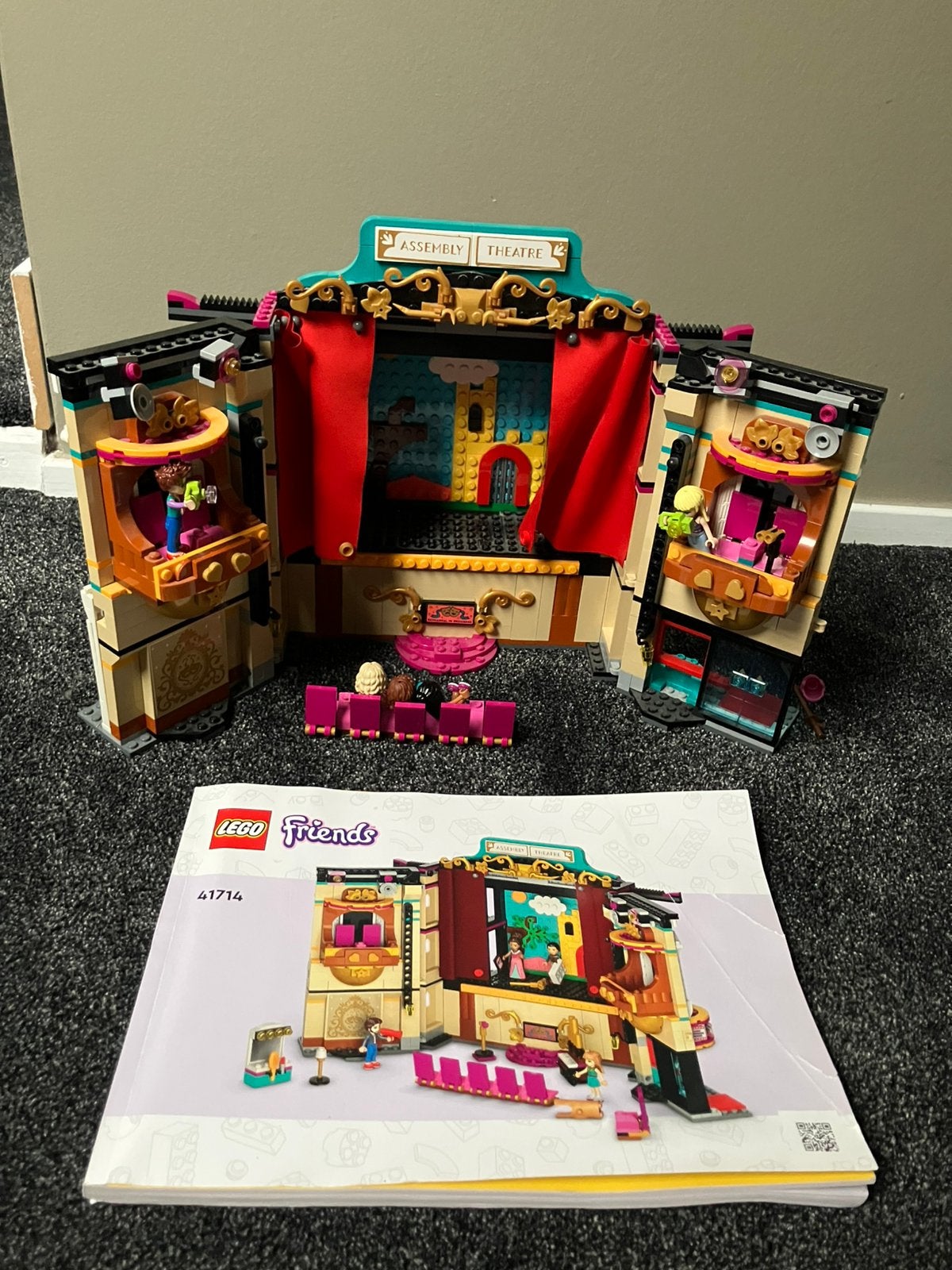 Lego Friends Heart lake city Andrea's theaterschool 41714, Lego, Friends, Ophalen of Verzenden, Zo goed als nieuw