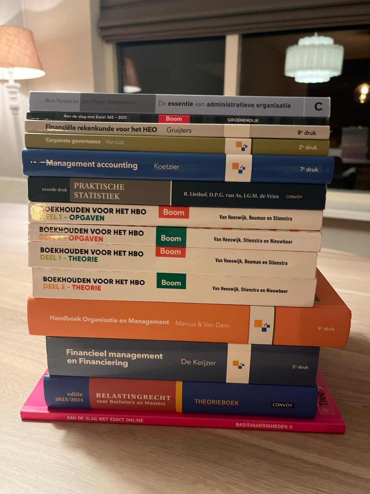 Diverse HBO studieboeken accountancy opleiding, Boeken, Studieboeken en Cursussen, Ophalen of Verzenden, Gamma, Zo goed als nieuw