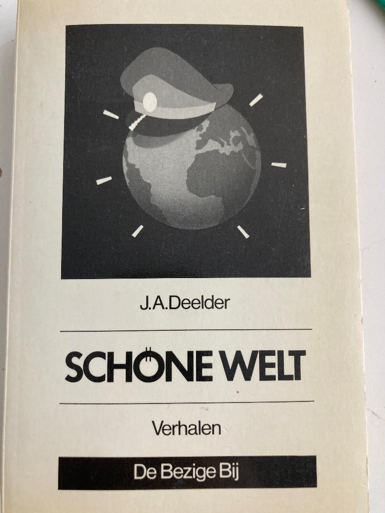 Schöne Welt door J.A. Deelder  gesigneerd  De Bezige Bij, Gelezen, Jules Deelder, Ophalen of Verzenden, Nederland