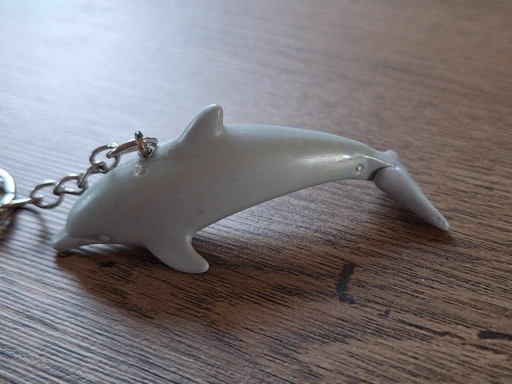 Sleutelhanger : Dolfijn !! 2, Info@keycharms.nl, Dier of Natuur, Nieuw, Medemblik