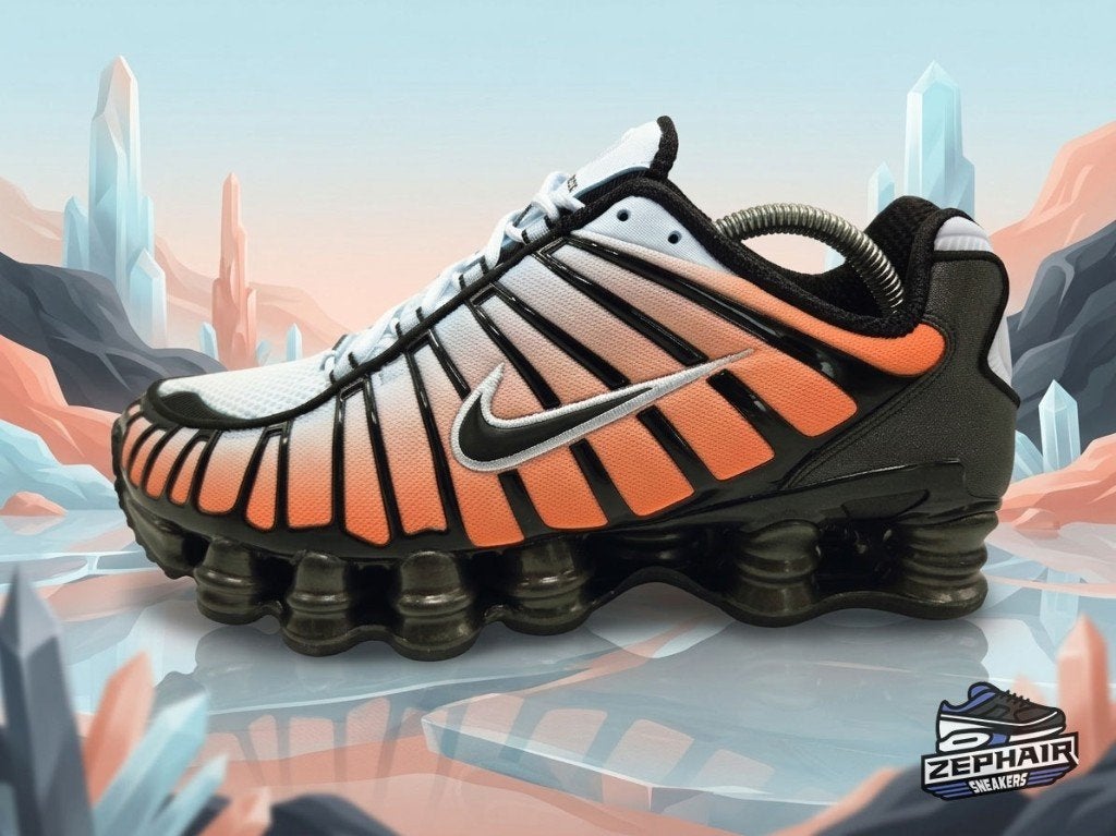 Nike Air Max Shox TL 'Blue Tint/Total Orange' EU42 2024, Kleding | Heren, Schoenen, Colosseum 1, 1213 NL Hilversum, Nederland