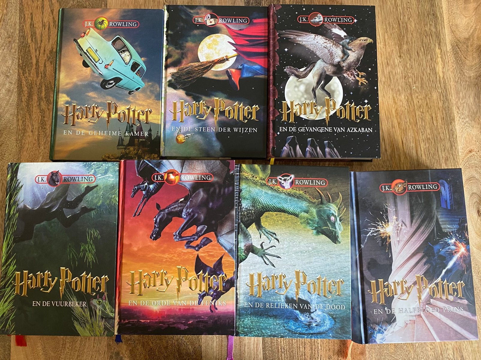 Complete Harry Potter Boekenserie (7 delen)HARDCOVER, Boeken, Ophalen of Verzenden, Zo goed als nieuw