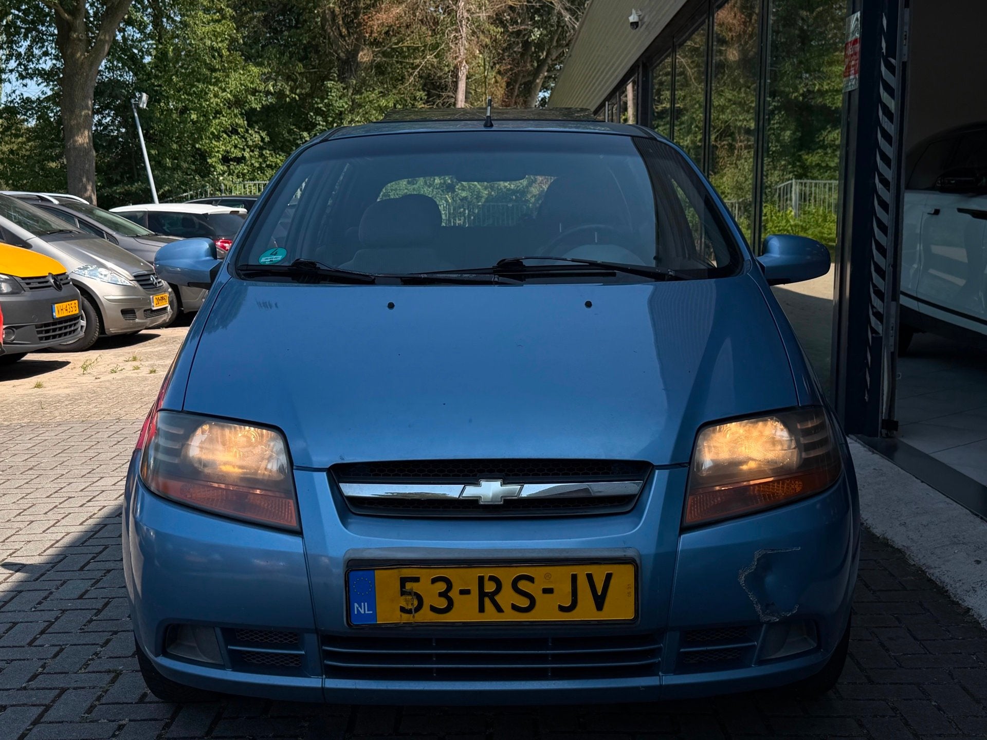 Chevrolet Kalos 1.4 Style Schuifdak Airco, Auto's, 83 pk, Gebruikt, 4 cilinders, Origineel Nederlands