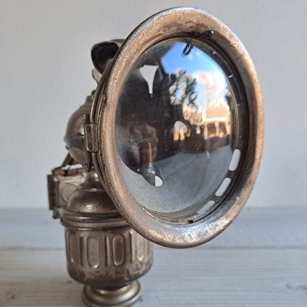 Antieke fietslamp Phänomen, Antiek en Kunst, Ophalen of Verzenden
