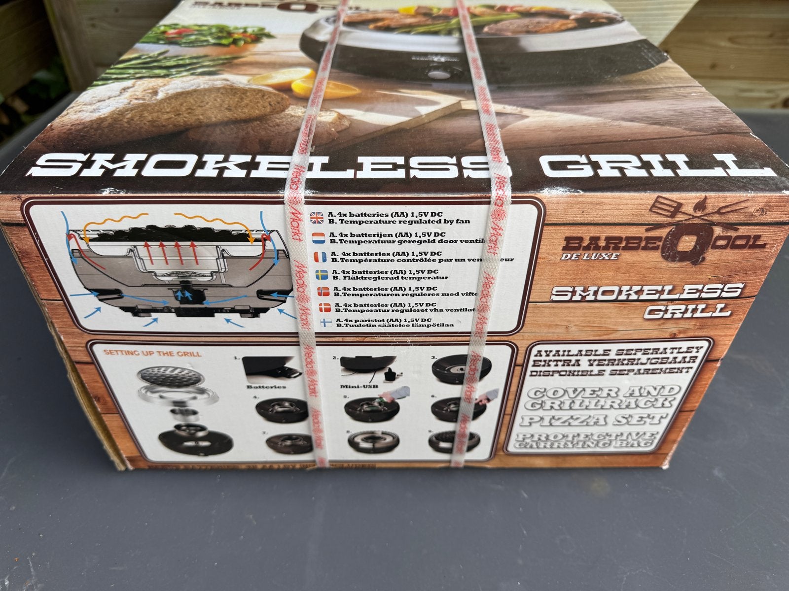 BarbeQool Smokeless Grill - Nieuw in doos, Ophalen, Nieuw