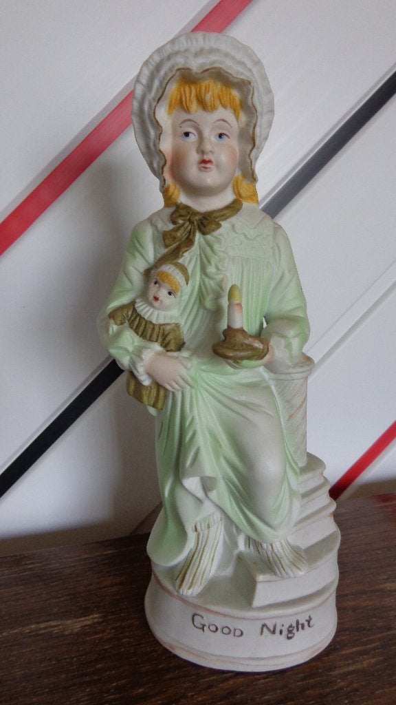 Vintage beeldje Good Night, Ophalen, Zo goed als nieuw, Mens