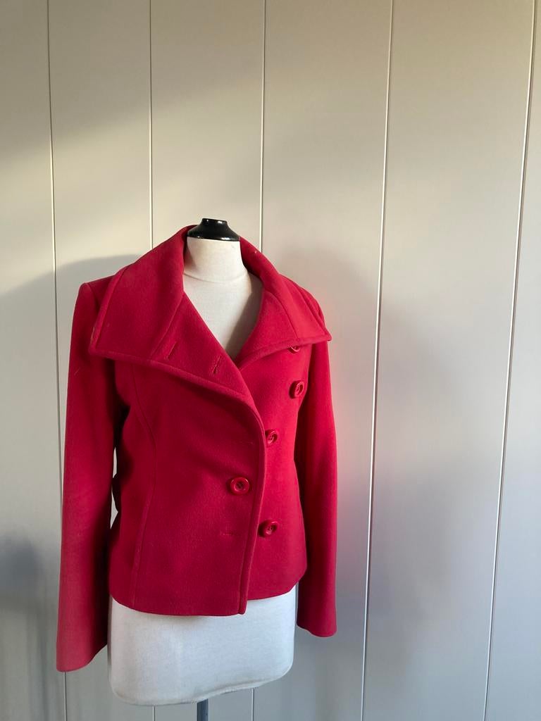 Damo korte voorjaarsjas mt 38, Kleding | Dames, Maat 38/40 (M), Ophalen of Verzenden, Jasje, Gedragen