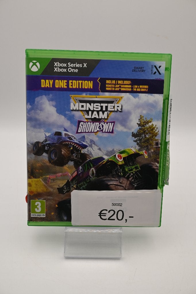 Monster Jam Showdown Day One Edition Xbox Series X/One, Onbekend, Ophalen of Verzenden, Zo goed als nieuw, Onbekend