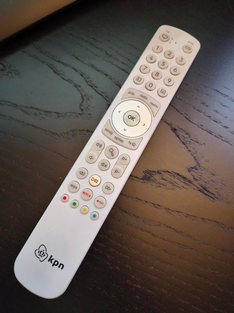 KPN afstandsbediening voor TV en Mediabox, Ophalen of Verzenden, Zo goed als nieuw, Origineel, Tv