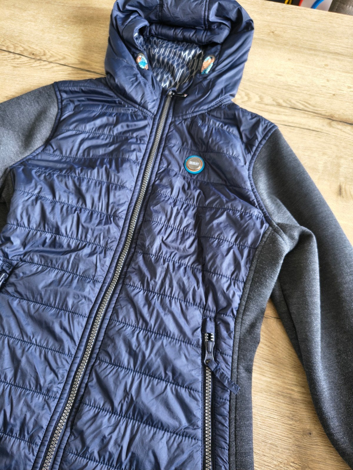 DAF Damesvest Maat L - Donkerblauw, Zo goed als nieuw, Blauw, Maat 42/44 (L), Ophalen of Verzenden, Zo goed als nieuw