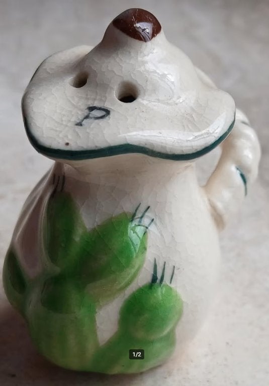 Keramisch pepervaatje in de vorm van een cactus, Ophalen of Verzenden