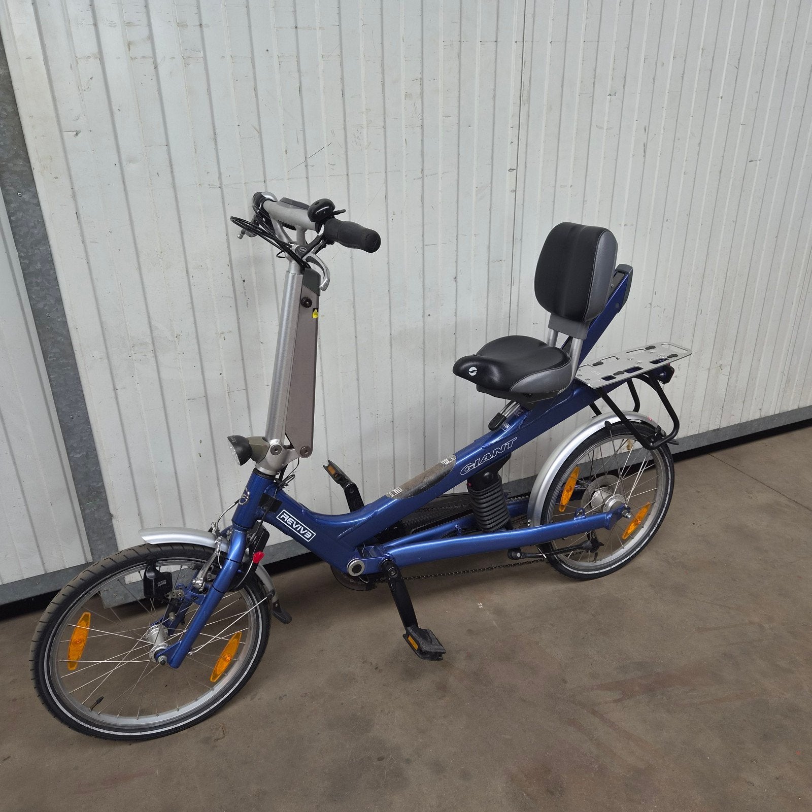 Giant Revive Comfortfiets - Blauw, Zo goed als nieuw, Velgrem, Versnellingen, Zo goed als nieuw, 50 tot 53 cm