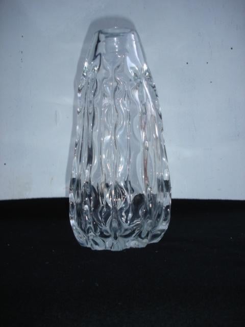 Vintage glazen vaas jaren 50 Orrefors / Sklo Union ??, Ophalen of Verzenden