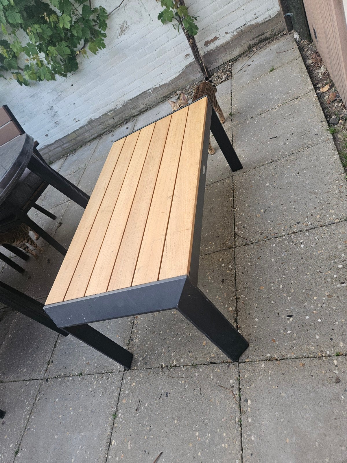 SenS-Line Tuintafel - 109x57x46 cm - Gebruikt, Ophalen, Gebruikt, Rechthoekig, Hout