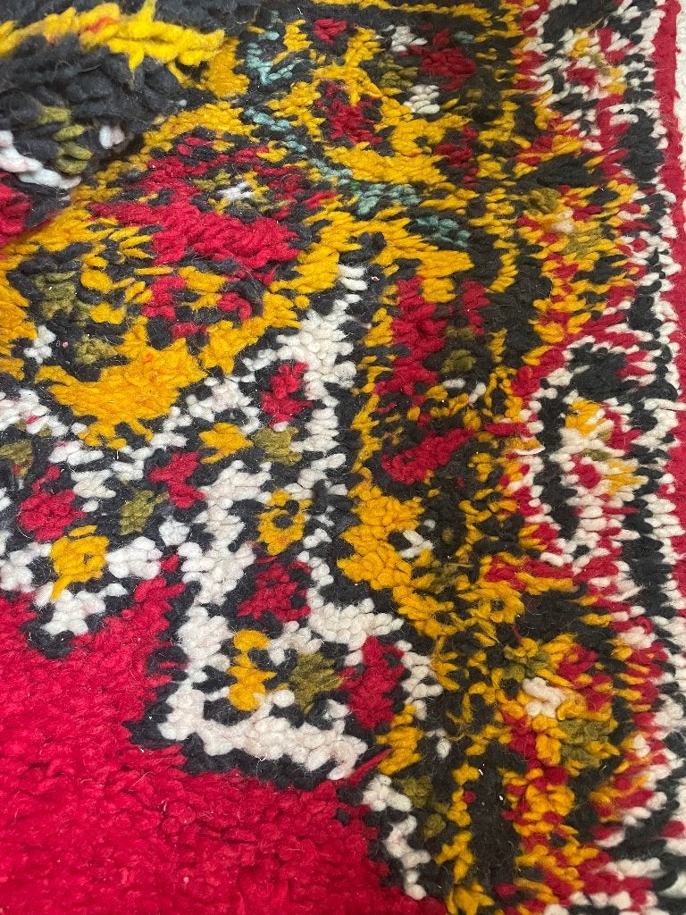 tapijt - uit marokko, Ophalen, Gebruikt, 200 cm of meer, Rechthoekig