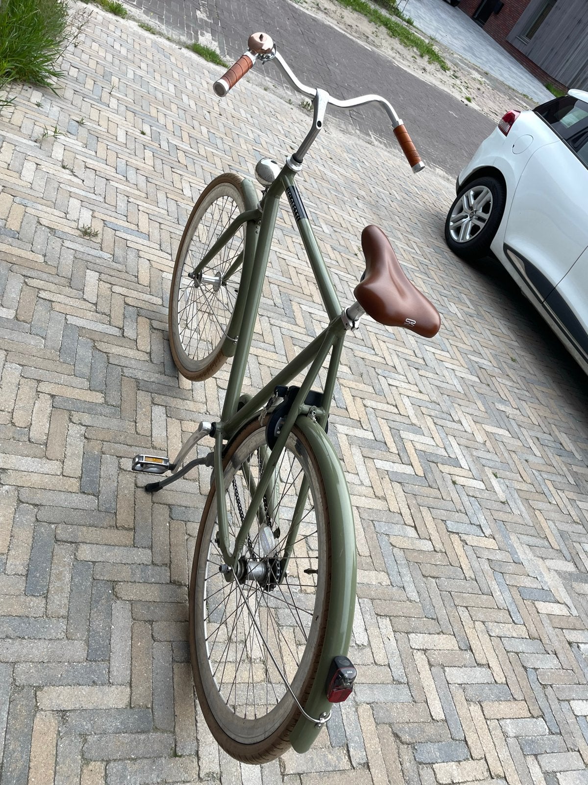 Veloretti fiets heren, Terugtraprem, Ophalen, Overige merken, 53 tot 56 cm