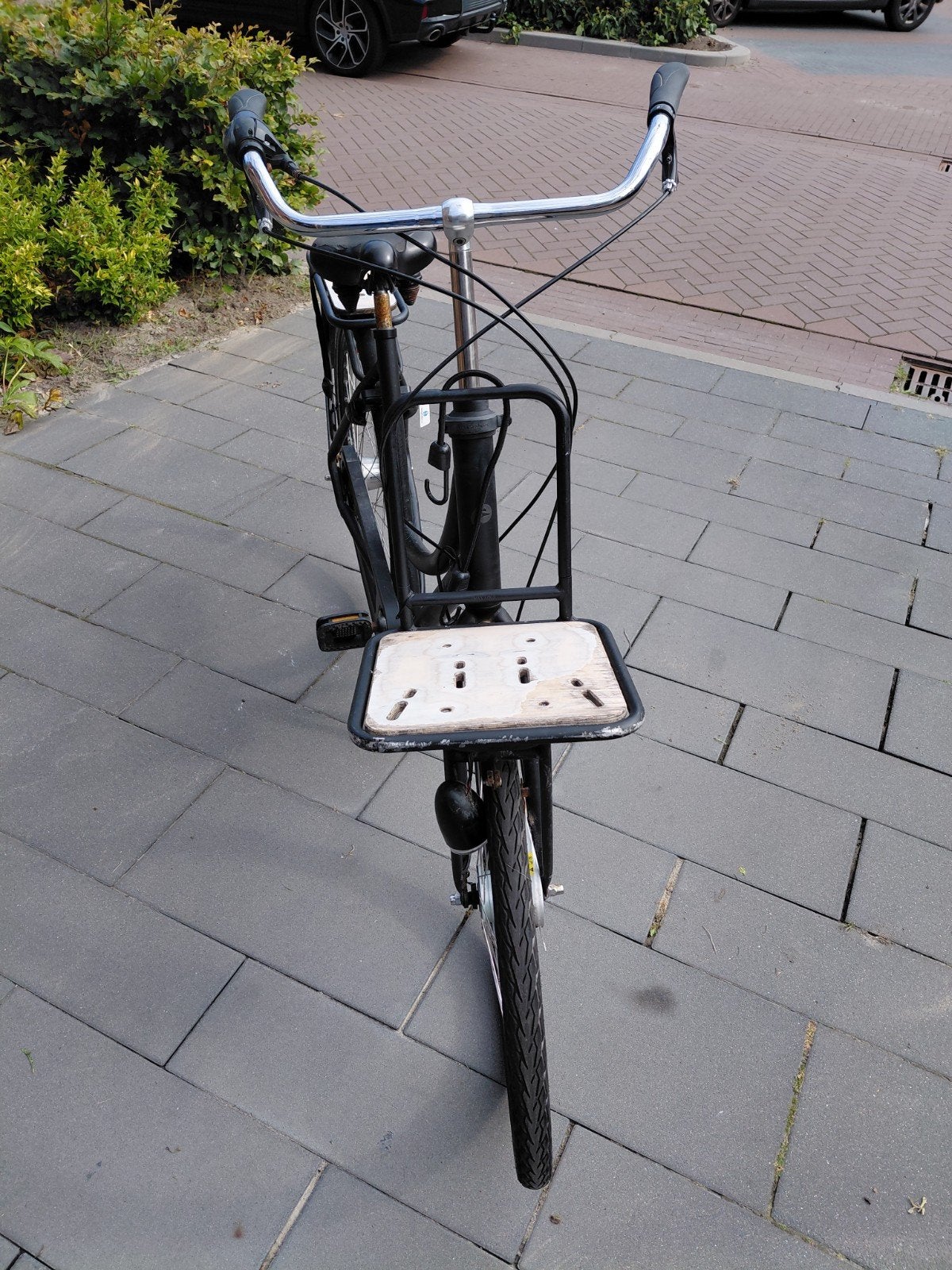 Zwarte Batavus packd, Ophalen of Verzenden, Gebruikt, Schijfrem
