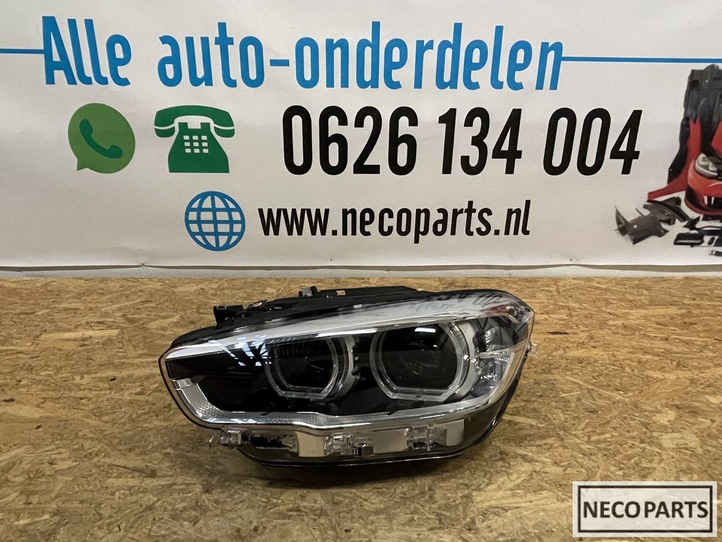BMW 1 SERIE F20 F20 LCI VOL LED KOPLAMP LINKS 7471339, Gebruikt, -, -, Ophalen of Verzenden